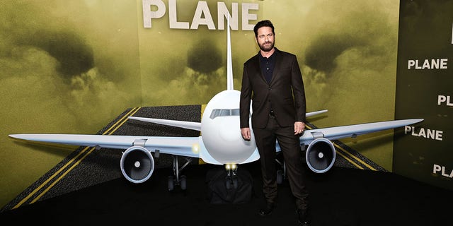 Gerard Butler stars in "Plane," which bows this weekend.