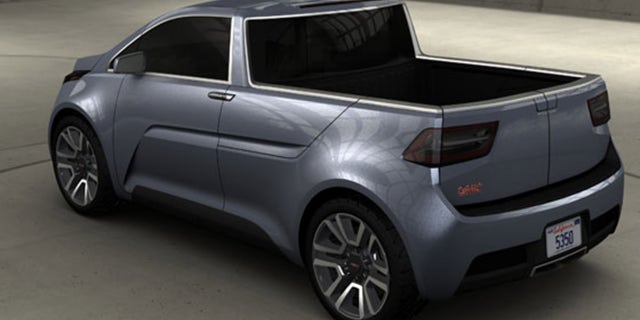 The GMC Granite CPU was a concept for a small electric truck released in 2010.