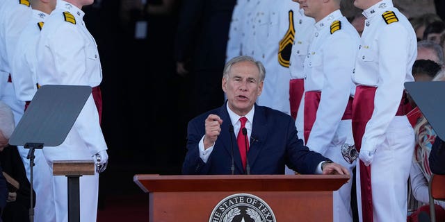 Republican Texas Gov. Greg Abbott pushed school safety in his third inaugural address Tuesday.