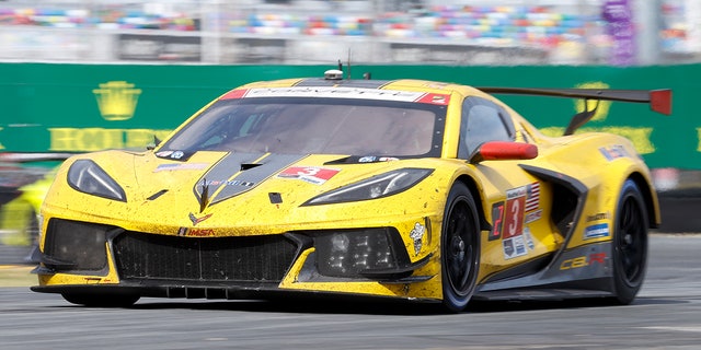 The Corvette Racing C8.R finished second in its class at Daytona.