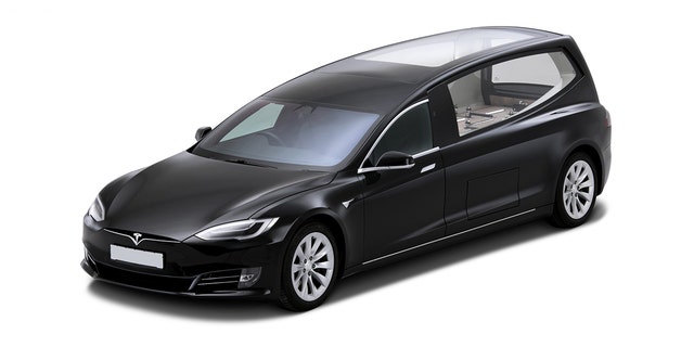 Colman Milne previously designed a Tesla Model S-based hearse called the Whisper.