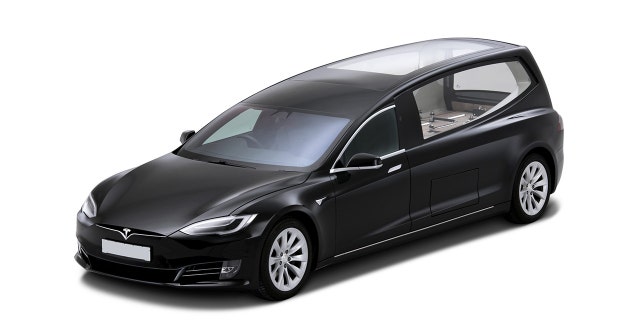 Colman Milne previously designed a Tesla Model S-based hearse called the Whisper.