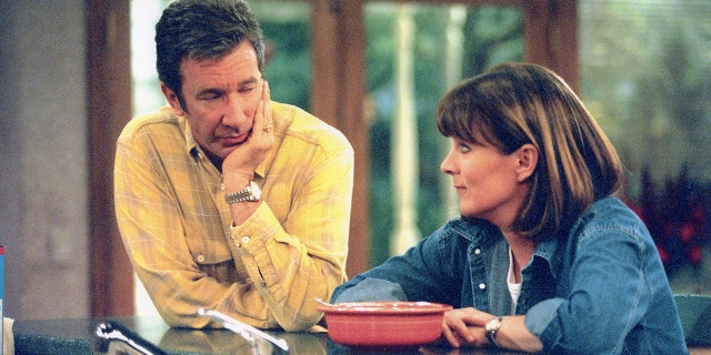 Tim Allen and Patricia Richardson starred in the sitcom "Home Improvement."