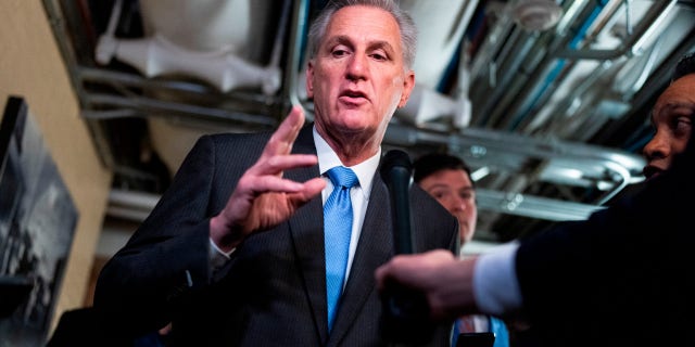 Kevin McCarthy was elected Speaker of the House on Jan. 7.