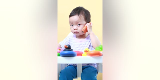 The children's toy (not shown) contained audio of off-color and inappropriate jokes, a frustrated mom explained in her TikTok video.