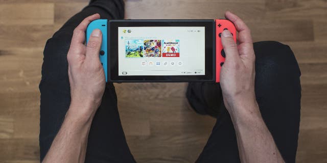 The Nintendo Switch video game system was developed and released by Nintendo Co., Ltd. in 2017.
