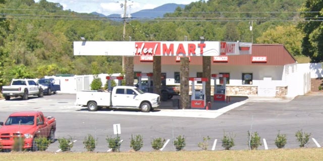 Three armed customers at the Ideal Mart in Ellijay, Georgia helped subdue a panty-clad man who allegedly tried to rob the store.