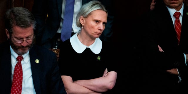 Rep. Victoria Spartz, R-Ind., is seen on the House floor during a House speaker vote on January 4, 2023.