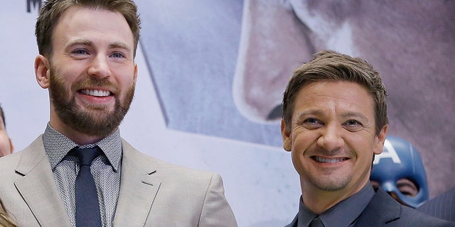Jeremy Renner and Chris Evans have fun on Twitter after Renner's shocking snowplow accident.