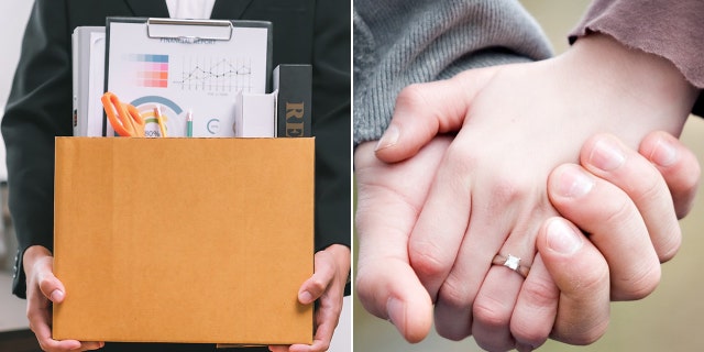 Provide support and reassurance during the stress your spouse or partner may be feeling after losing a job, according to mental health experts.