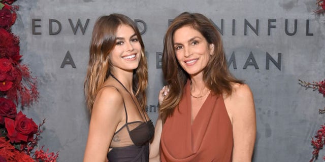 Kaia Gerber, 21, is the spitting image of her mother, Cindy Crawford, 56.