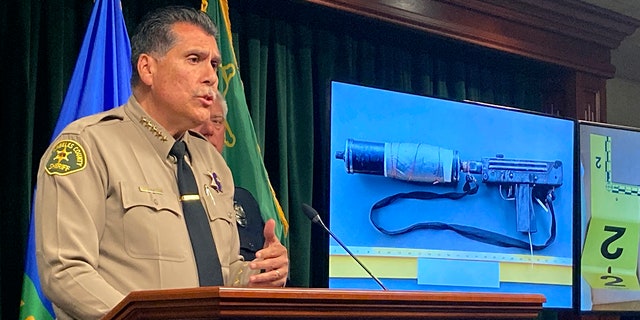 Los Angeles County Sheriff Robert Luna discusses the Monterey Park shooting during a news conference on Wednesday, Jan. 25, 2023, in Los Angeles.