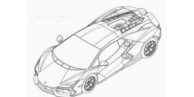 Sketches of what the finished car may look like were posted to an intellectual property database.