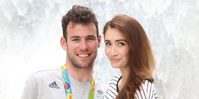 Mark Cavendish of Team GB and his wife Peta Todd, pictured at OMEGA House Rio on Aug. 16, 2016 in Rio de Janeiro, Brazil. 