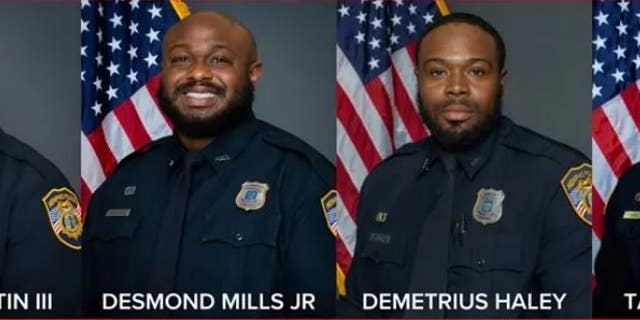 The fired officers were identified as Tadarrius Bean, Demetrius Haley, Emmitt Martin III, Desmond Mills Jr. and Justin Smith. 