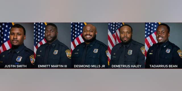 The fired officers were identified as Tadarrius Bean, Demetrius Haley, Emmitt Martin III, Desmond Mills Jr. and Justin Smith. 