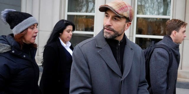 Cesar De Castro, attorney for Genaro Garcia Luna, Mexico's former top security official, arrives to Federal court in Brooklyn, Tuesday, Jan. 17, 2023, in New York. Luna goes on trial on charges of helping the Sinaloa Cartel traffic drugs and protect them from capture while he was serving as Mexico’s top security official.