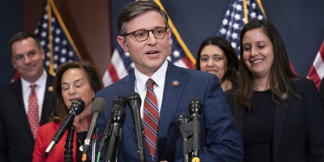 'Death by a thousand cuts': Louisiana Republican blasts economic damage from 'administrative' state 3 Mike Johnson at press conference
