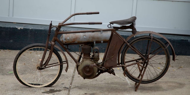 Cette Yale Single de 1909 est la plus ancienne moto de la vente aux enchères.