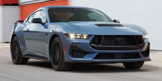 The Mustang GT has a 486 hp V8.
