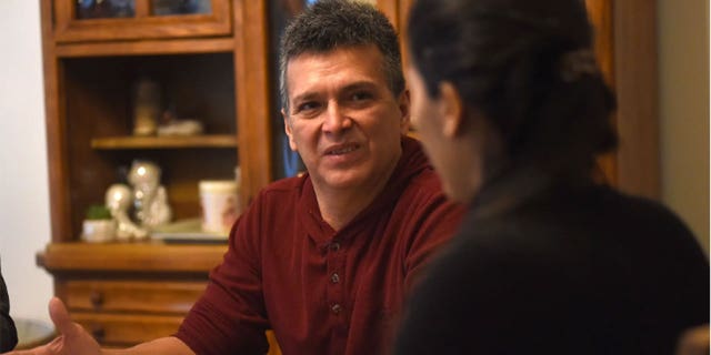 Brenda and his children share a home with migrant Ricaurte.