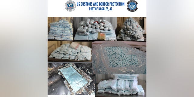 Fentanyl seized at the U.S. port of entry in Nogales, Arizona.
