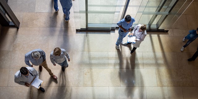patients enter hospital