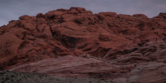 The colorful rock formations of Red Rock Canyon National Conservation Area are viewed on Jan. 3, 2017 near Las Vegas, Nevada. Located 17 miles west of the Las Vegas Strip, this unique desert land, encompassing nearly 200,000 acres and offering biking, hiking and spectacular photographic opportunities, is an easy side trip for millions of tourists each year.