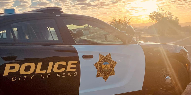 FILE- A police officer and two suspects were injured in a shooting in Reno, Nevada, on Sunday, according to officials.