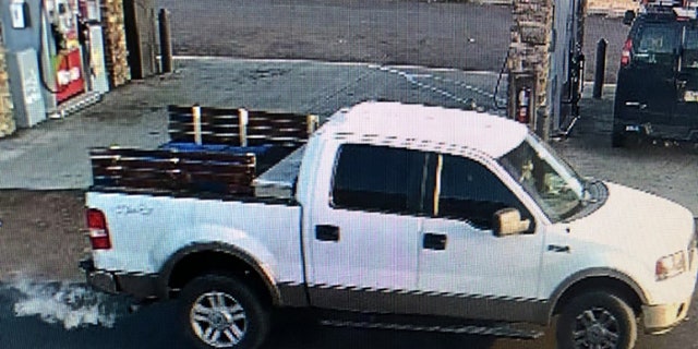 Police said the driver of a white Ford F-150 stole 261 gallons of gas.