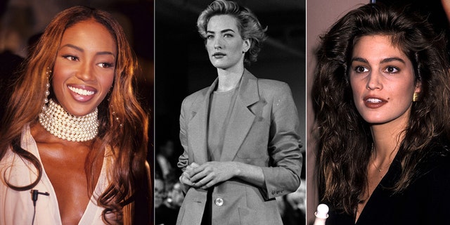 Naomi Campbell, Tatjana Patitz and Cindy Crawford were iconic models of the 1990s.