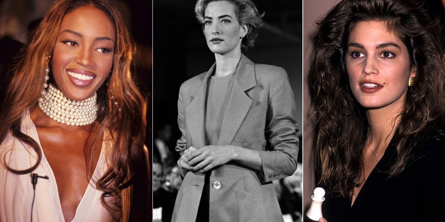 Naomi Campbell, Tatjana Pattits, and Cindy Crawford were iconic supermodels in the '90s.