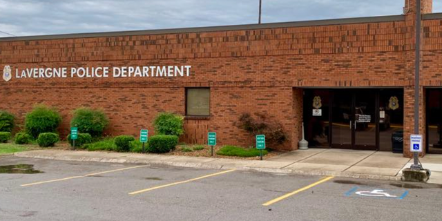 Outside view of the La Vergne Police Department in Tennessee. 