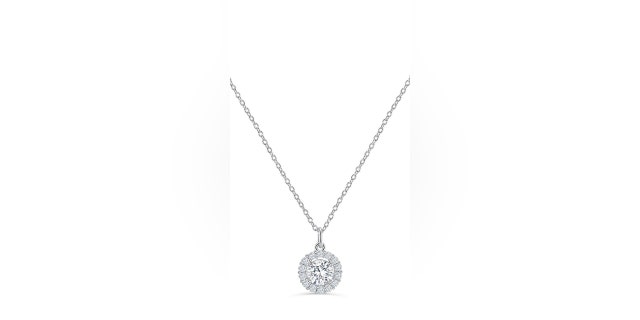 As a gift, consider this shimmering necklace by Modern Gents.