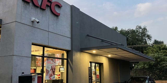 A KFC restaurant in Johannesburg. Recent reports noted a shortage in Chickens due to continuous power cuts.