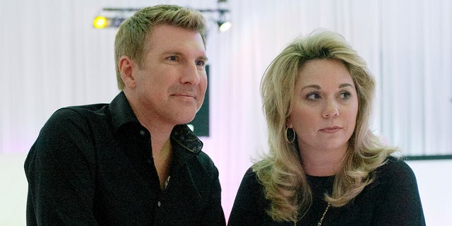 Todd and Julie Chrisley attend party for reality TV show