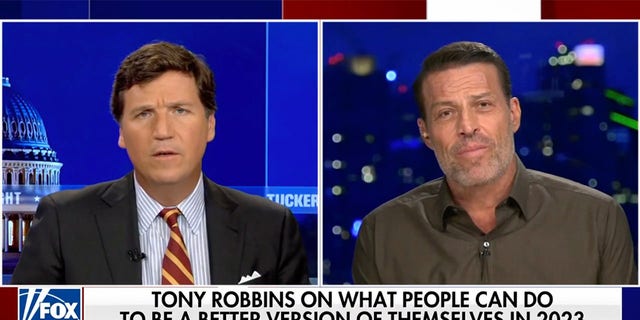 Life and business strategist Tony Robbins joined "Tucker Carlson Tonight" to discuss ways to improve yourself in 2023. 
