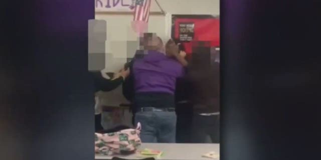 Texas teacher on leave after video shows him assaulting student in ...