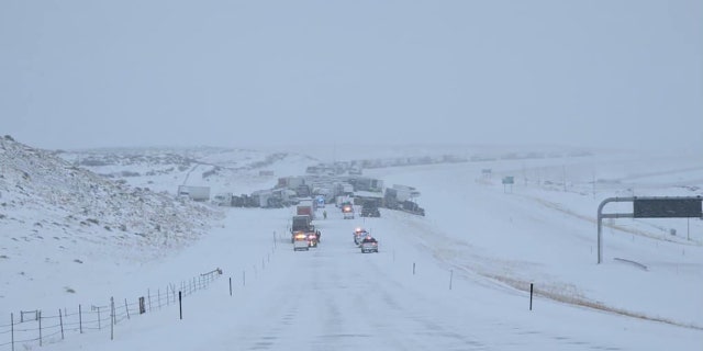 Two separate pileups involving 44 vehicles happened on I-80 in Wyoming over the weekend.