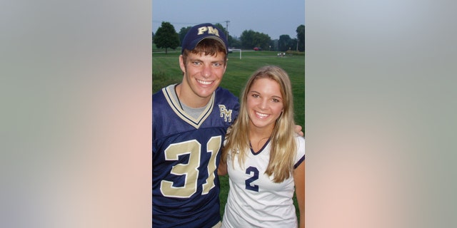 Hudson and Emily Crider (shown above) met during their junior year of high school in Lancaster, Pennsylvania, they said.