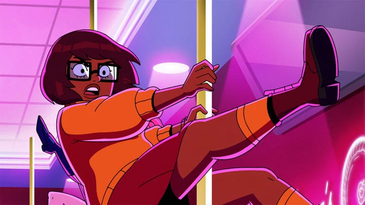 "Velma" faz uma breve dança do poste no episódio mais recente na quinta-feira. (HBO Max)