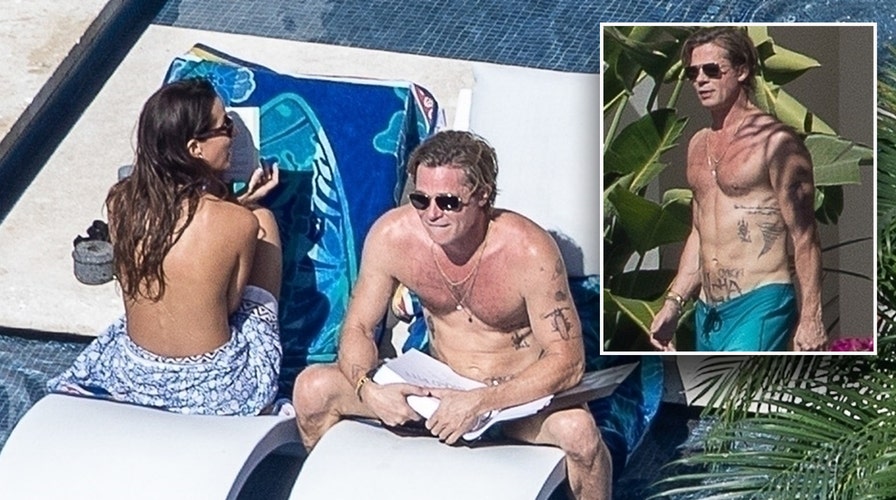 Brad Pitt Sunbathes With Topless Girlfriend Ines De Ramon In Mexico Amid  'Semi-Retirement' Plans | Fox News
