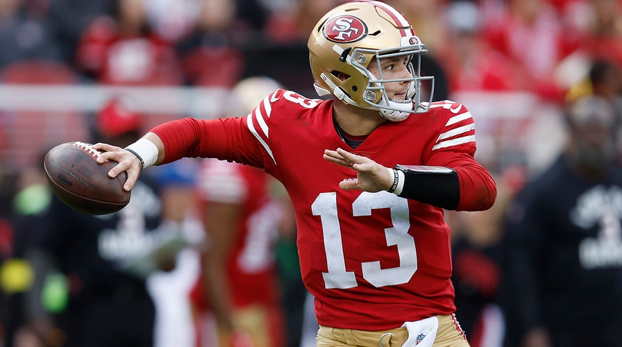 Brock Purdy tallies 3 touchdown passes, 49ers pick up 10th