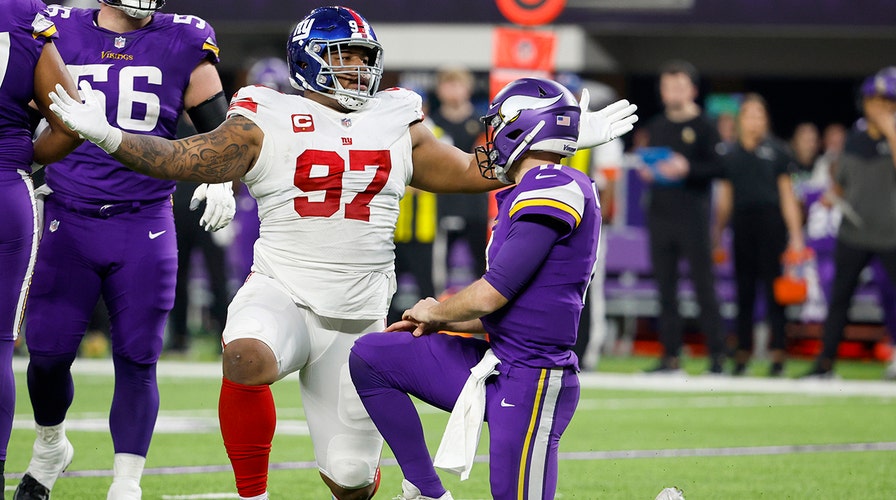 Giants' Dexter Lawrence's trash talk vs Vikings goes viral: 'You