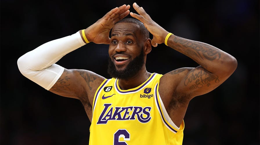 Lebron kyrie hot sale lakers