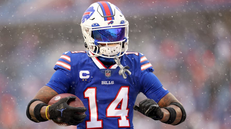 Bills' Stefon Diggs, who was frustrated with Josh Allen on