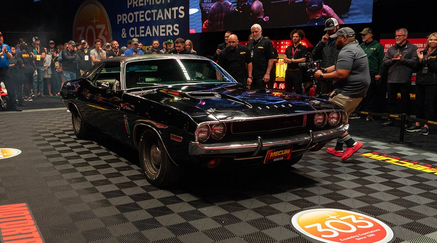the grey ghost car Dodge reveals first electric muscle car