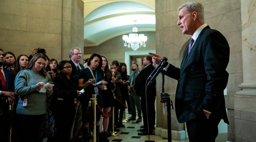 Kevin McCarthy fires back at reporter question on House committees