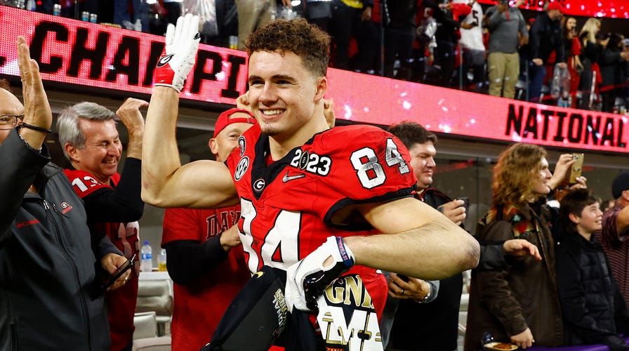 Georgia celebrates winning back-to-back college football national titles