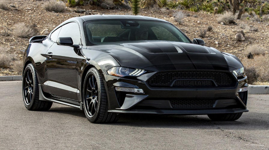The Ford Mustang powers up